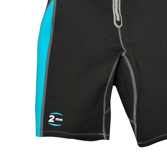 Cressi Lido Wetsuit Short 2mm Lady Womens Medium Front Zip SC1880807 - Picture 10 of 12